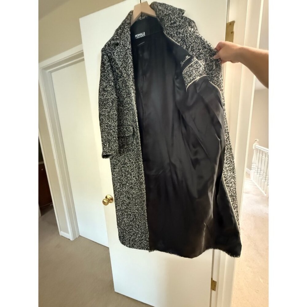 Mango x Pernille Wool Blend Flecked Limited Coat New - Picture 11 of 13